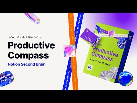 startuptile Productive Compass-The game-changing second brain & productivity Notion system