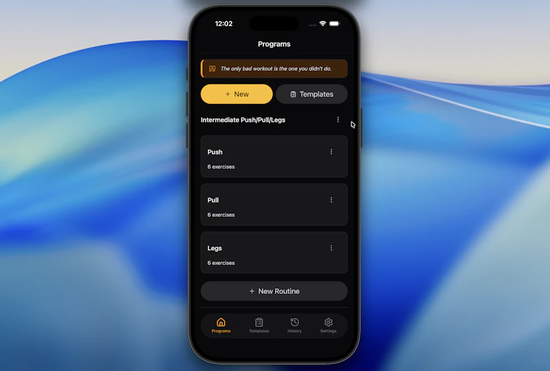 GymTempo screenshot 1
