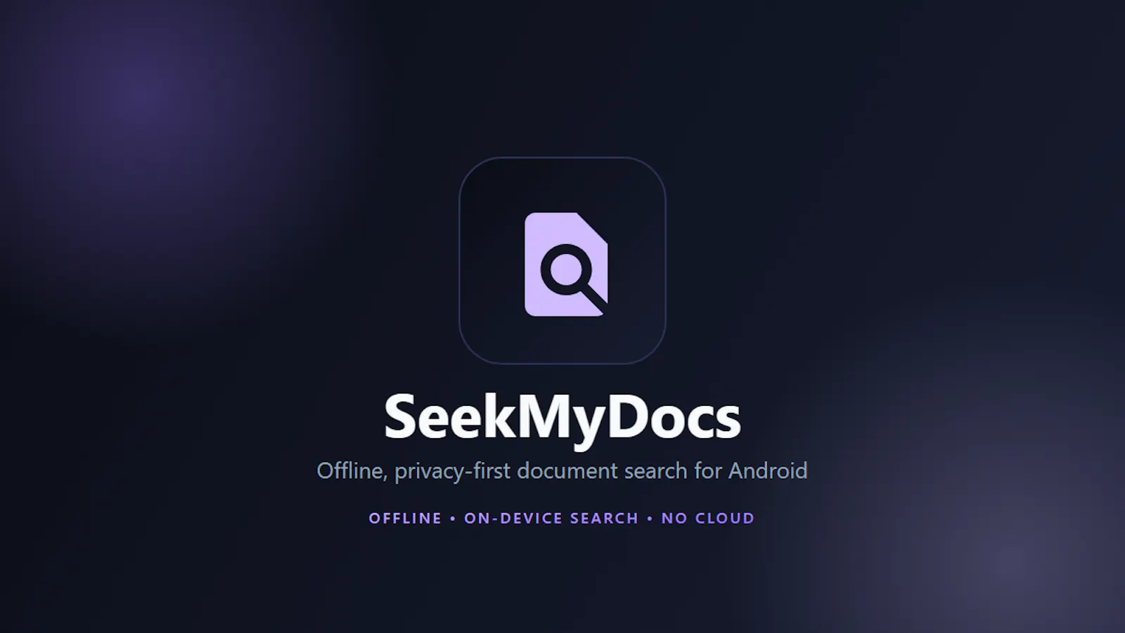 SeekMyDocs screenshot 1