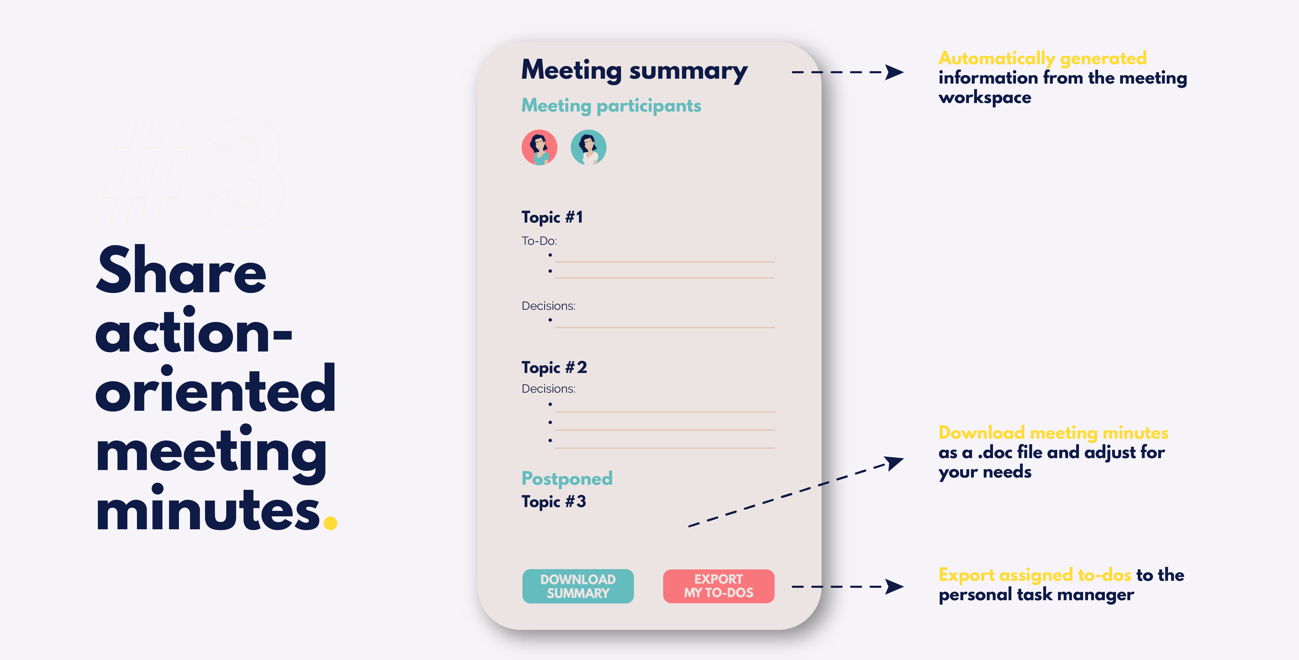 Mídia 2 de Meetinch Lite - Reuniões eficazes sem esforço