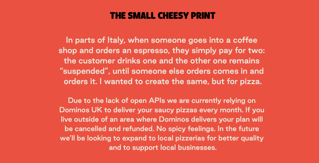 Suspended Pizza gallery image