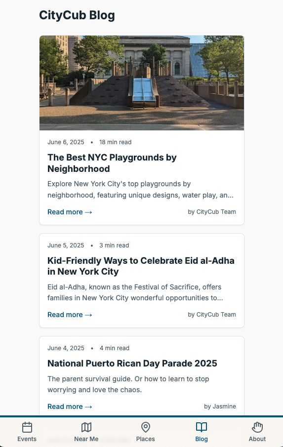 CityCub - बच्चों के लिए NYC की सर्वश्रेष्ठ गतिविधियों की खोज करें मीडिया 2