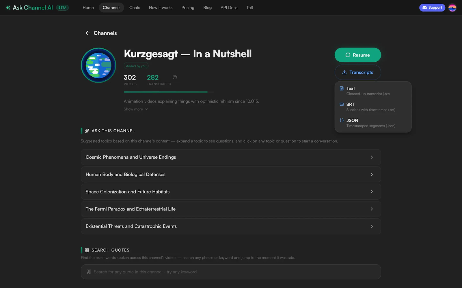 Introducing Ask Channel AI screenshot 6