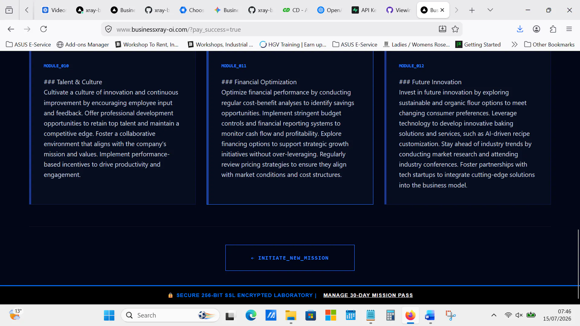BusinessXray & AnimMatch Portfolio gallery image