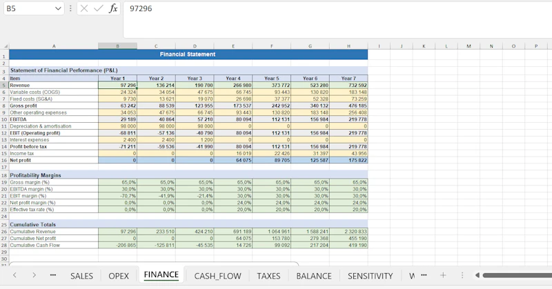 FinModel Pro screenshot 6