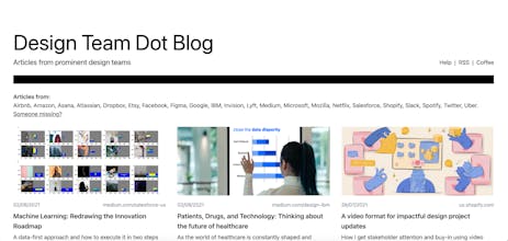 Design Team Dot Blog gallery image