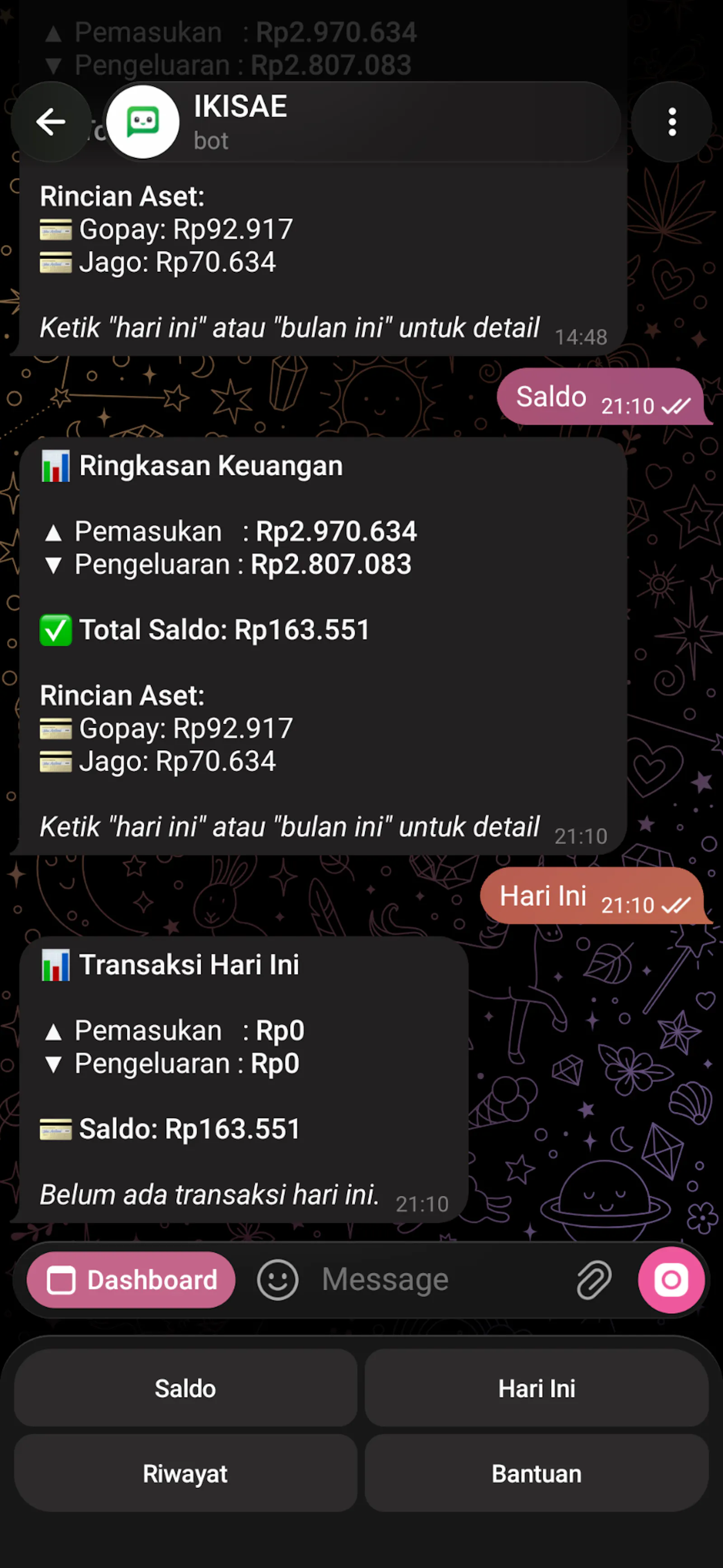 Ikisae AI Financial Tracker screenshot 3
