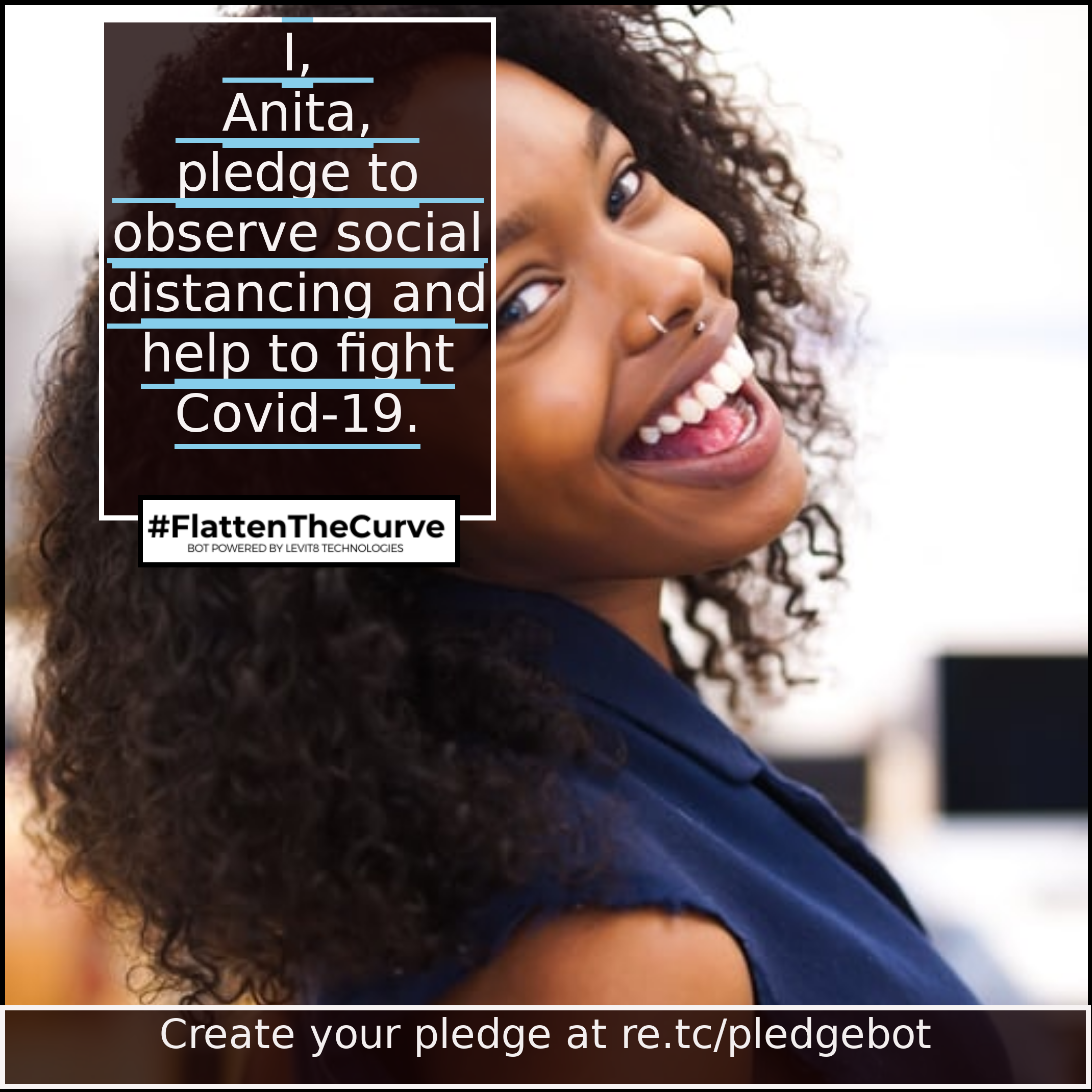 Pledge Bot Against Covid-19 gallery image