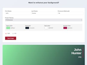 Virtual Background Assistant gallery image