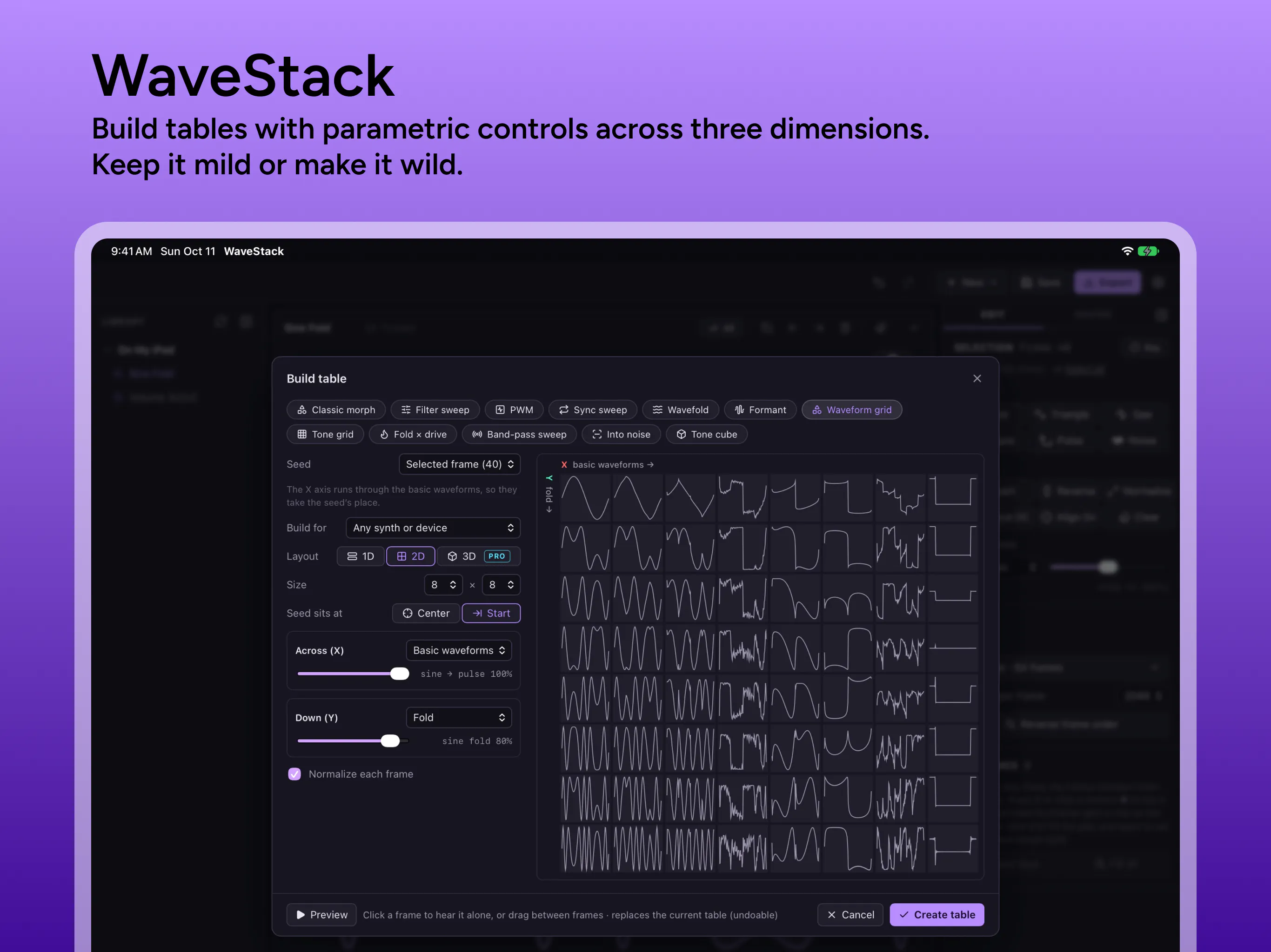 WaveStack gallery image