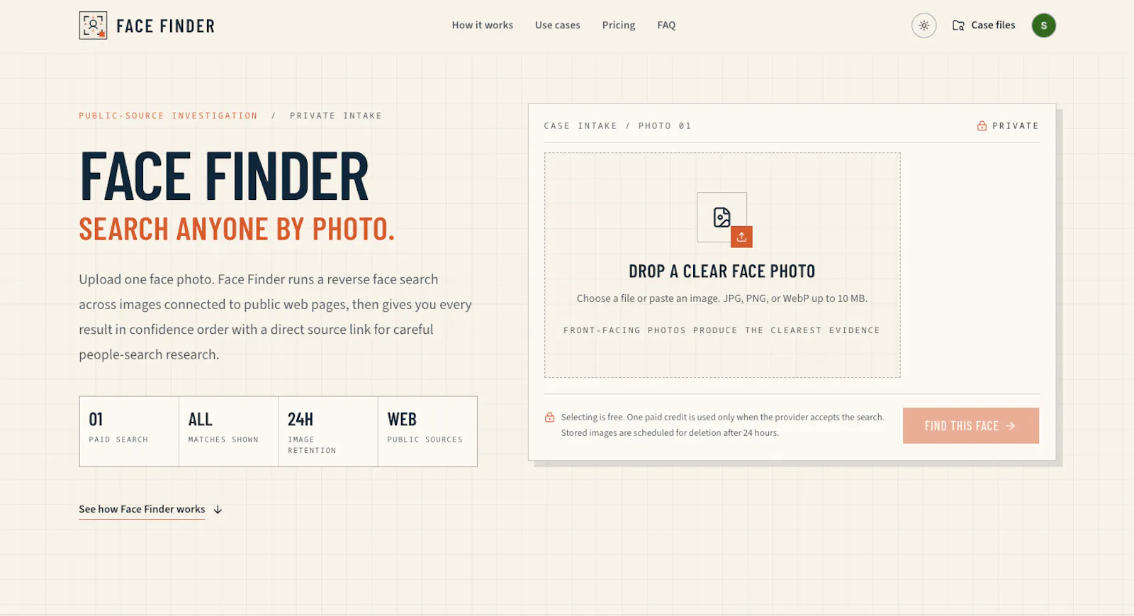 Face Finder screenshot 1
