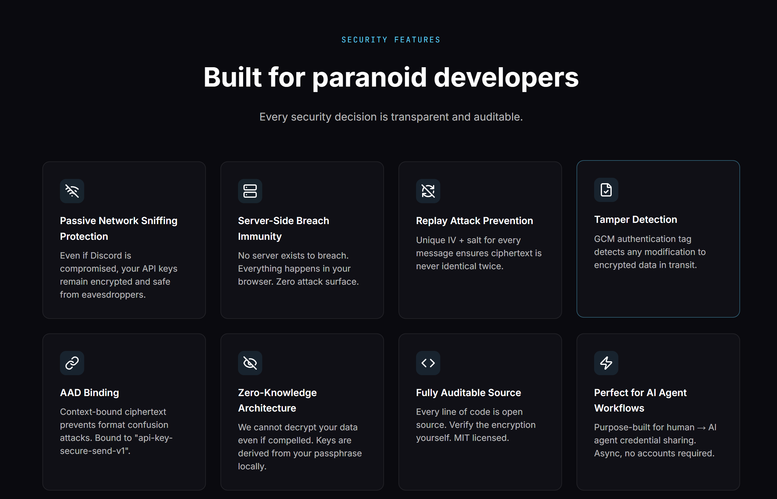 API Secure gallery image