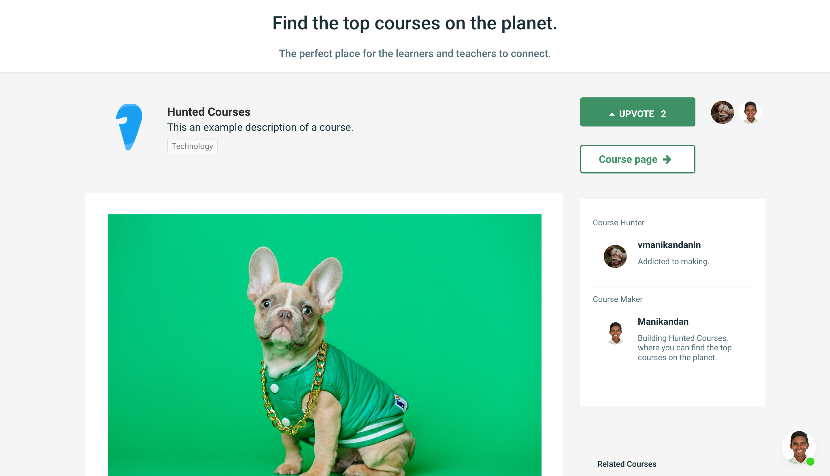 Hunted Courses gallery image