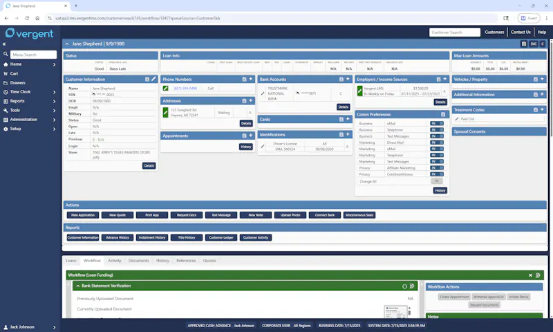 Vergent LMS screenshot 3