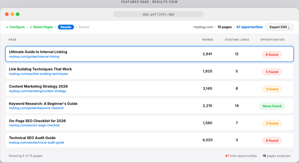 Linki - Screenshot 3 showing product features and functionality