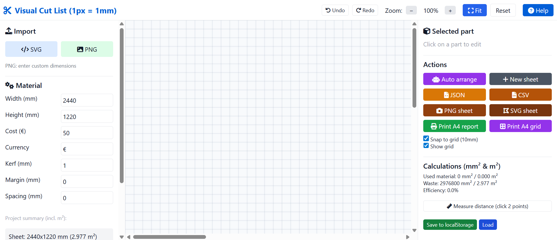 Visual Cut List gallery image