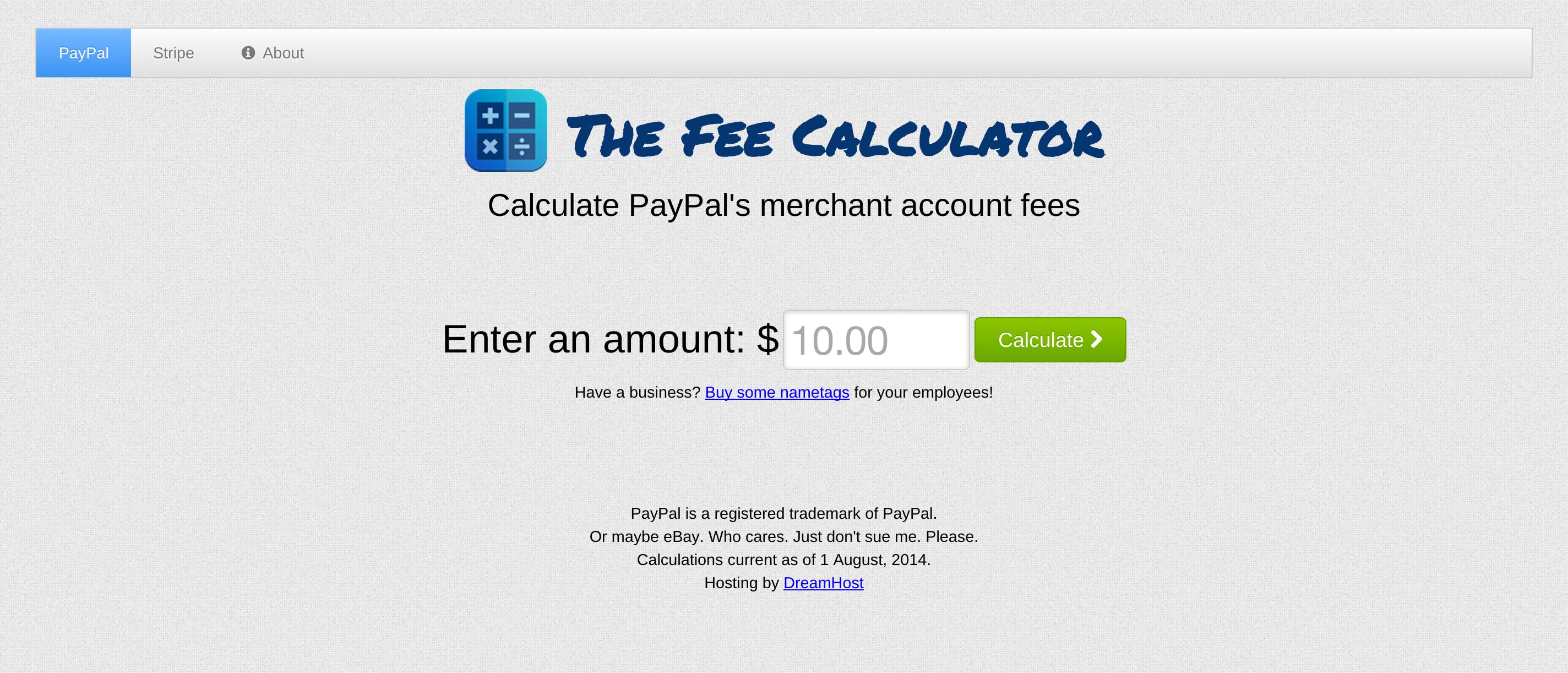 The Fee Calculator media 1