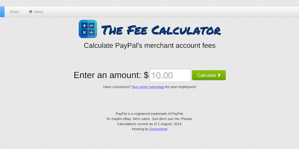 The Fee Calculator Product Information, Latest Updates, and Reviews