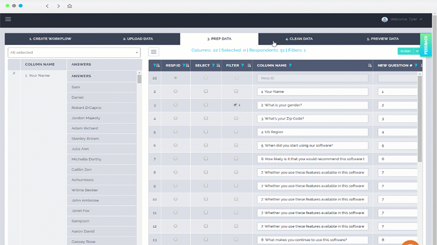 VizualSurvey gallery image
