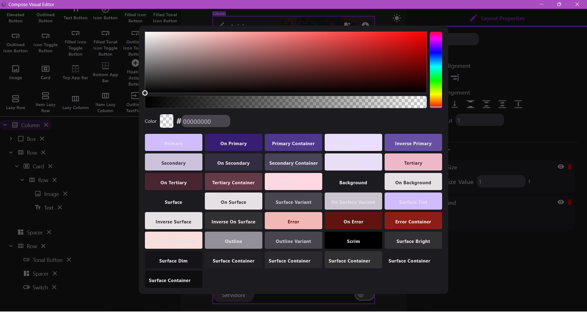 Compose Visual Editor gallery image