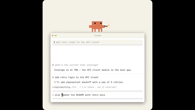 Claude Code Rendering screenshot 1 (video preview)
