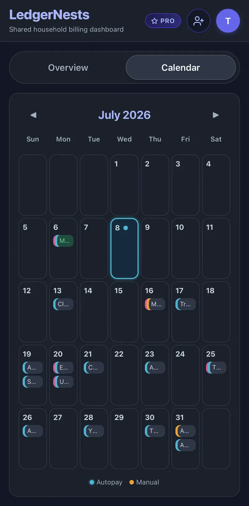 LedgerNests screenshot