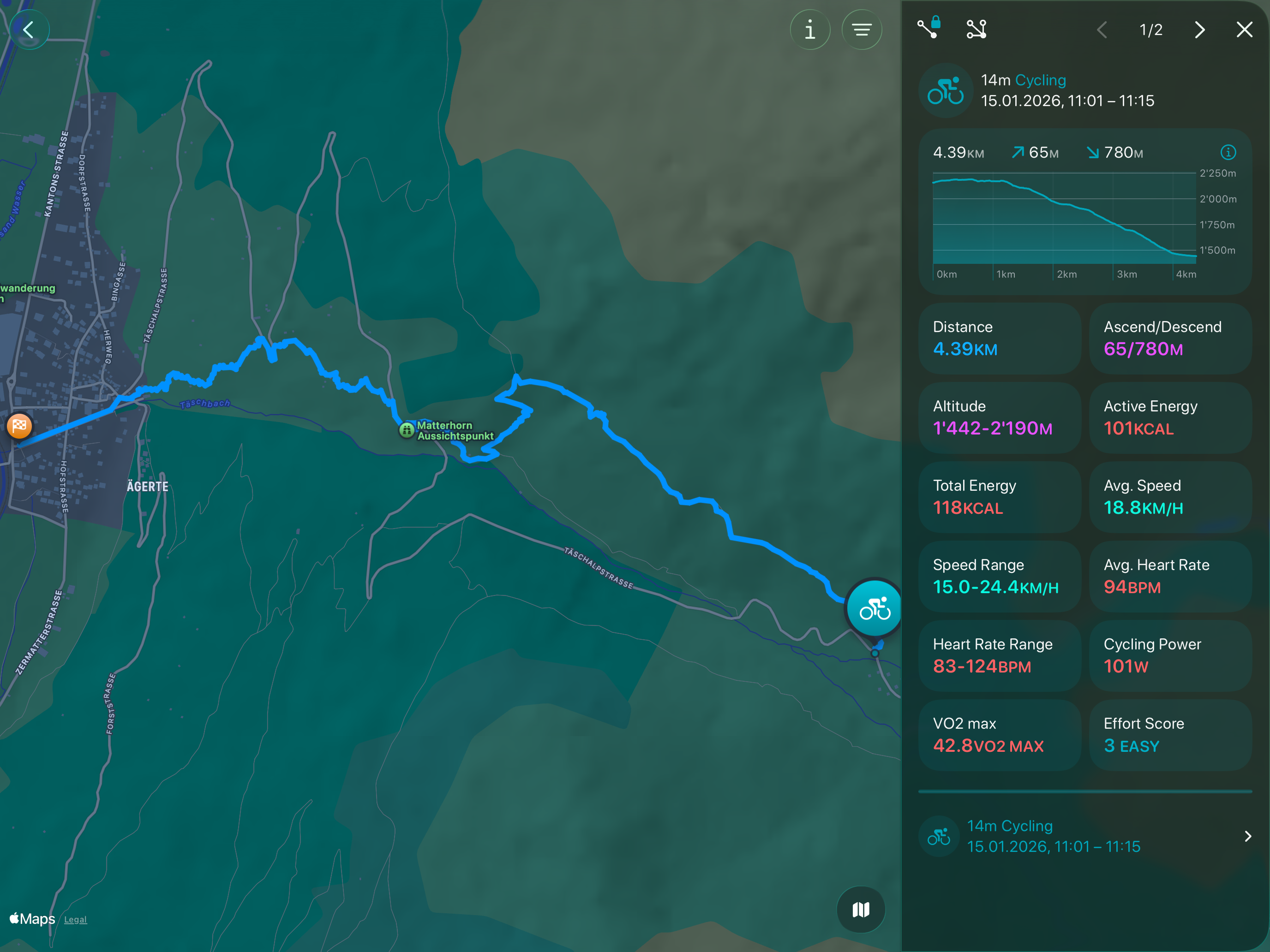 WorkoutMap gallery image