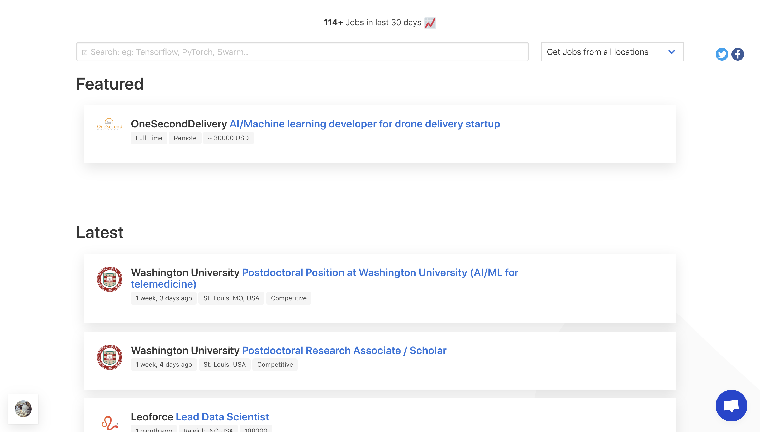 Machine Learning Jobs List gallery image
