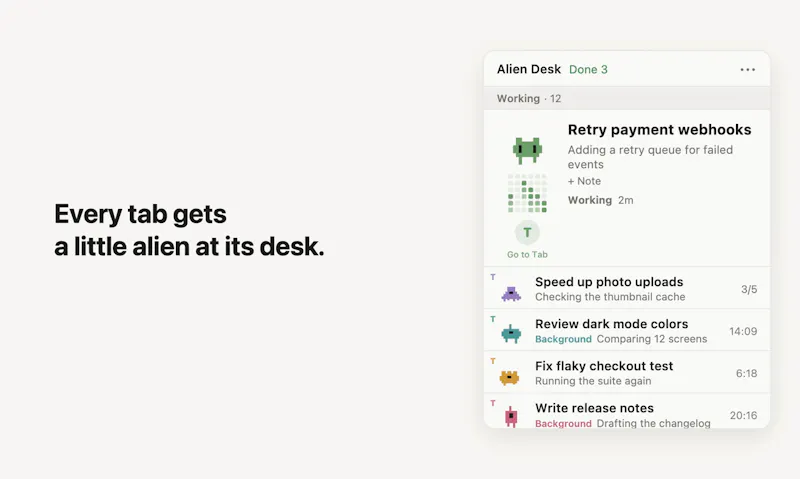 Alien Desk screenshot 2