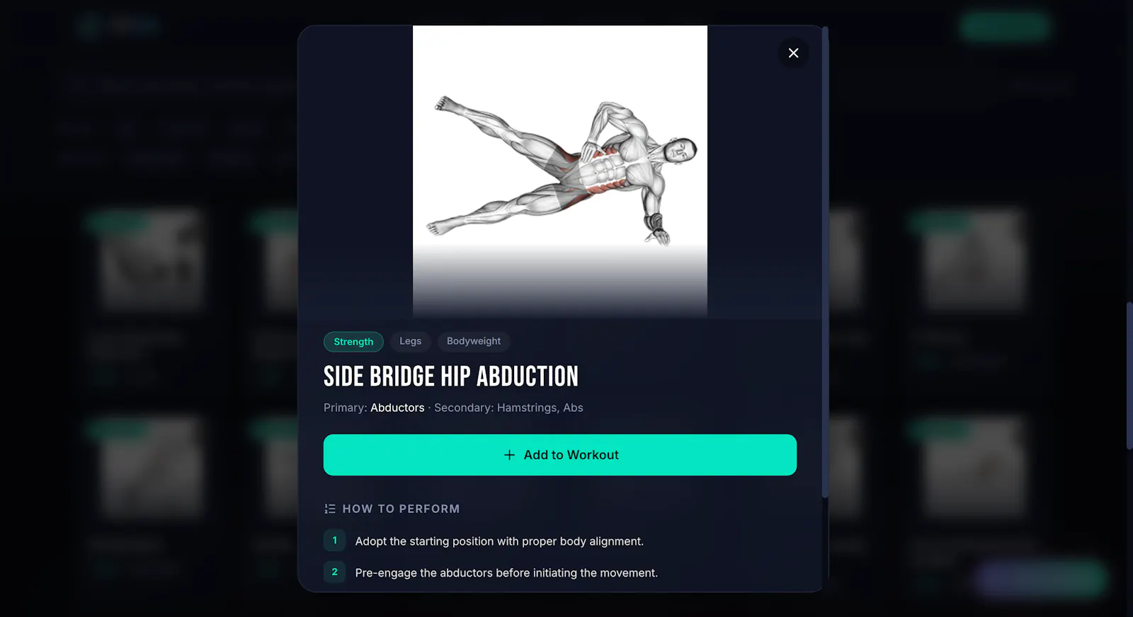 FitHub — Gym Exercise Library screenshot 3