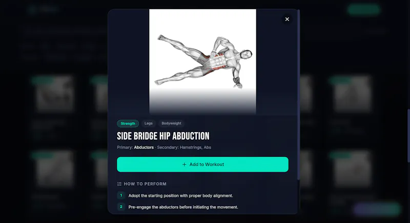 FitHub — Gym Exercise Library screenshot 3
