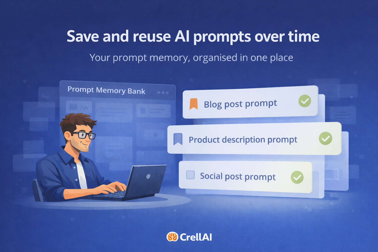 CrellAI - Screenshot 2 showing product features and functionality