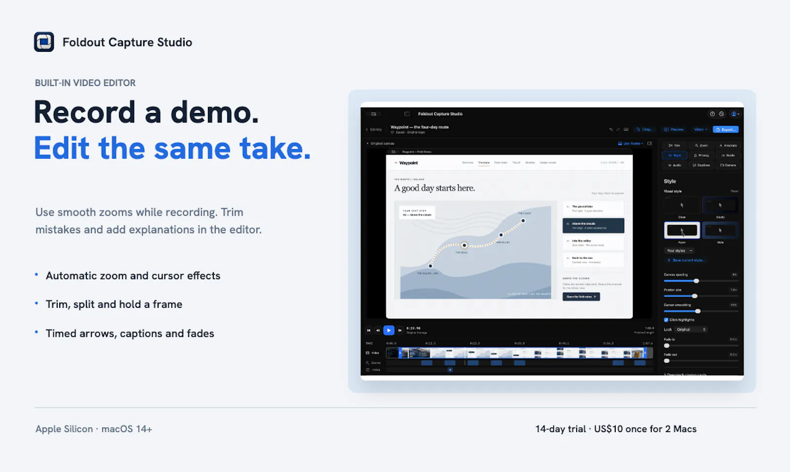 Foldout Capture Studio screenshot 6