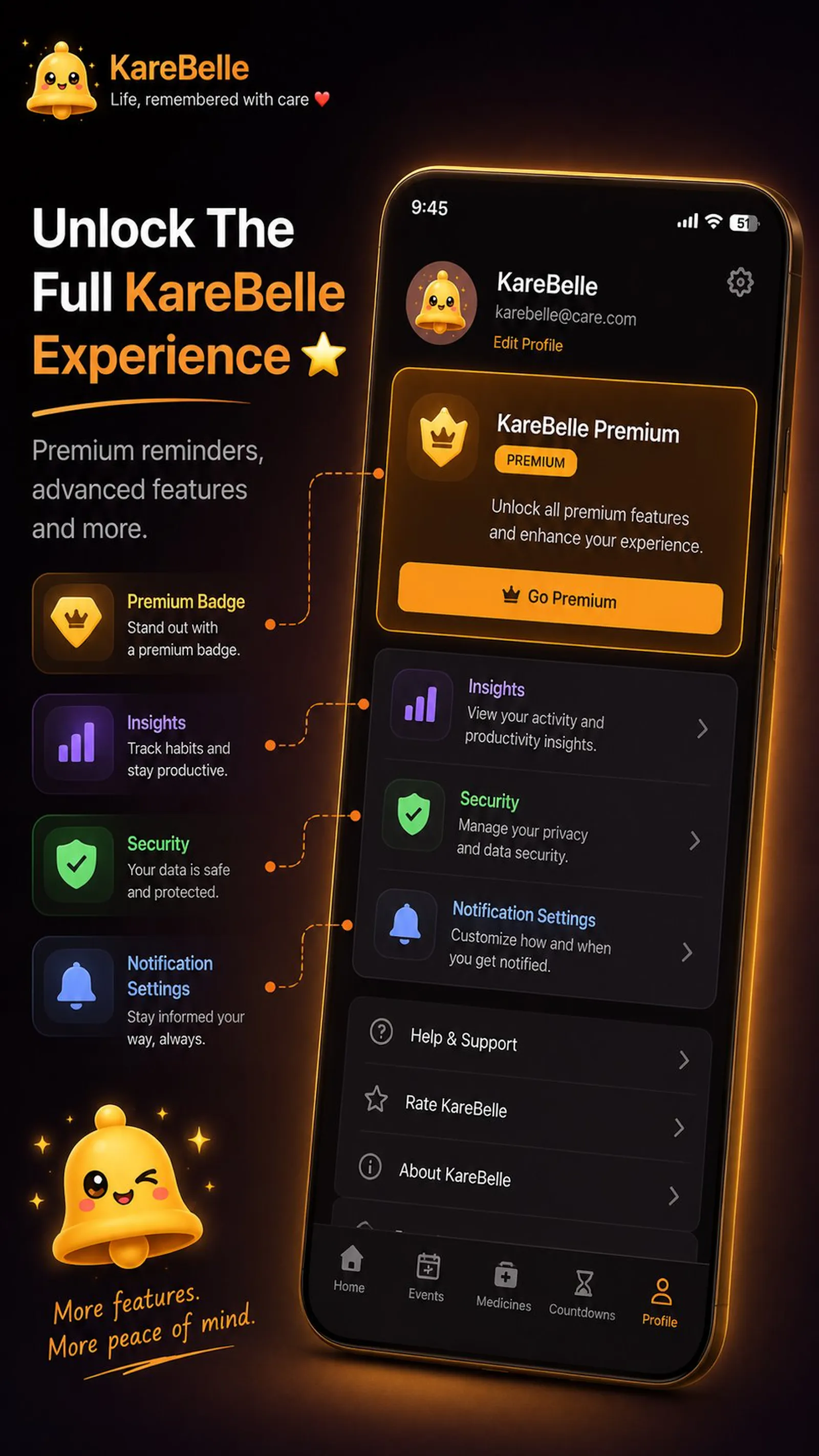 KareBelle- Reminders & Planner screenshot 8