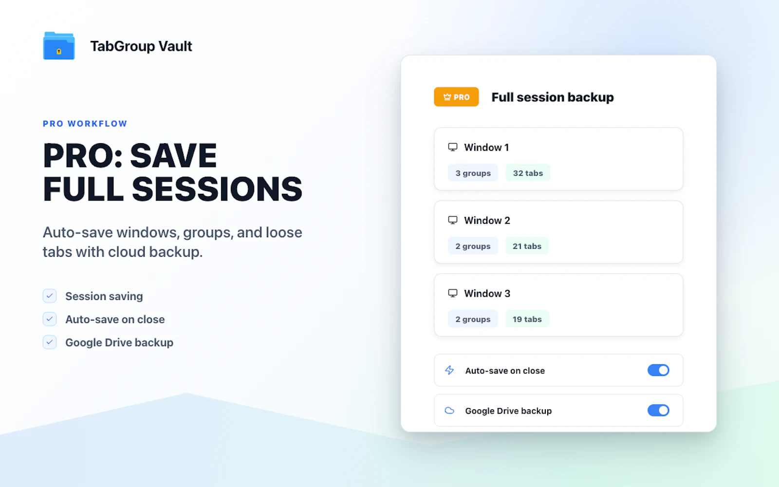 TabGroup Vault screenshot 5