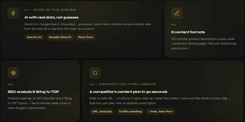 Blitz Content AI screenshot 3