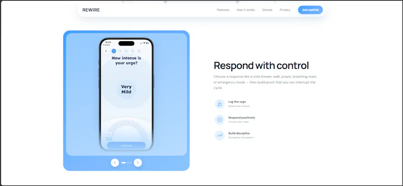 Rewire — Break the cycle.  screenshot 2