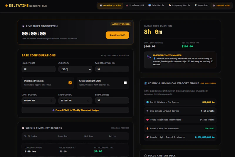 DeltaTime Online screenshot 2