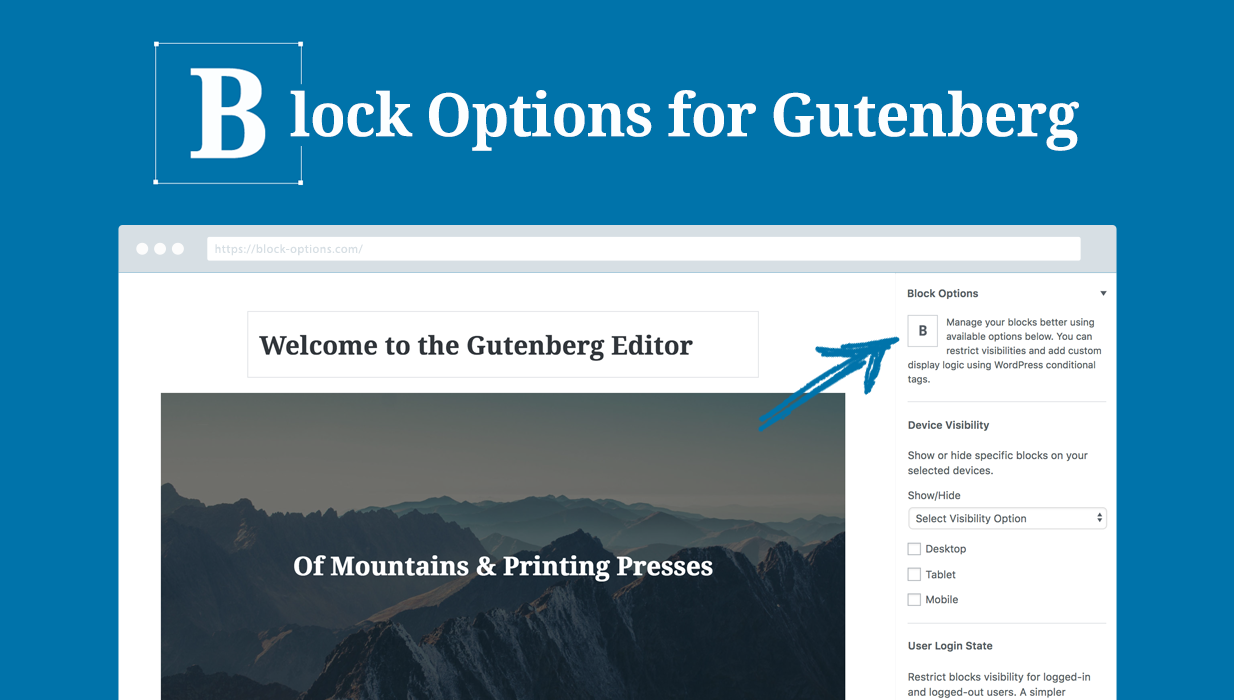 Block Options gallery image