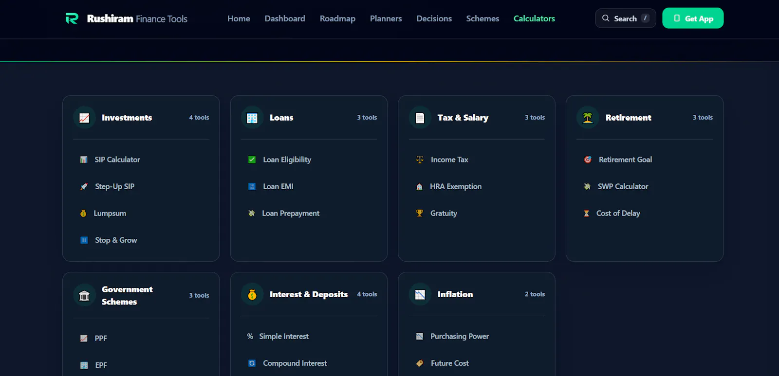Rushiram Finance Tools screenshot 3