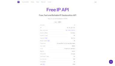 Free IP API gallery image