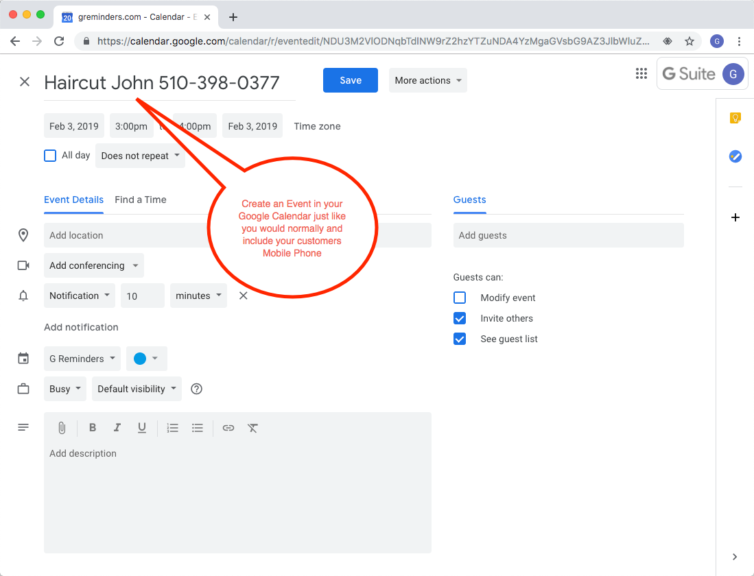 GReminders gallery image