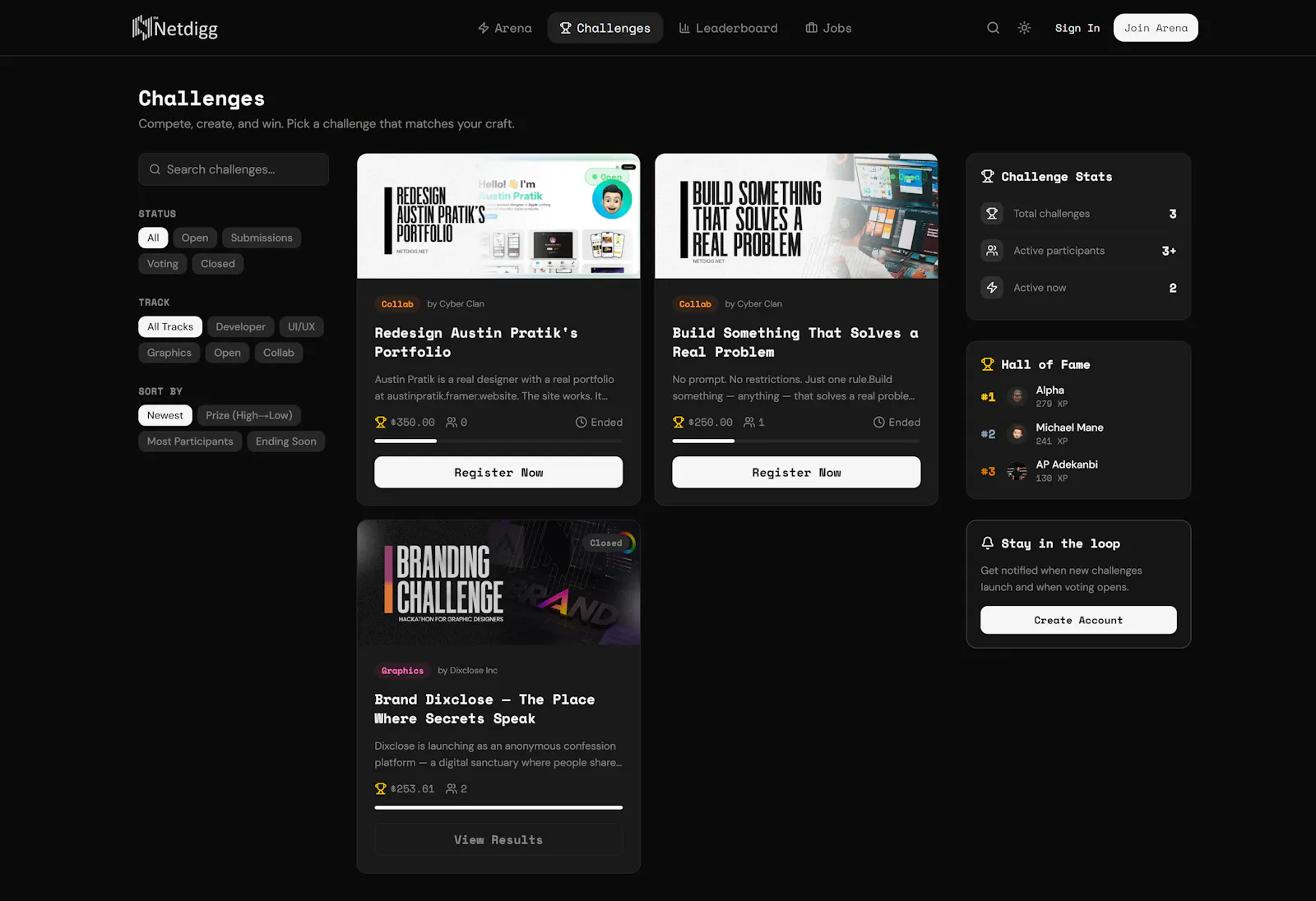 Netdigg screenshot 3