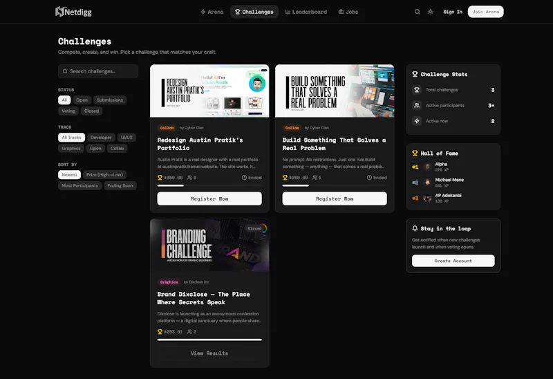 Netdigg screenshot 3