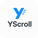 YScroll - Product Hunt launch logo and brand identity