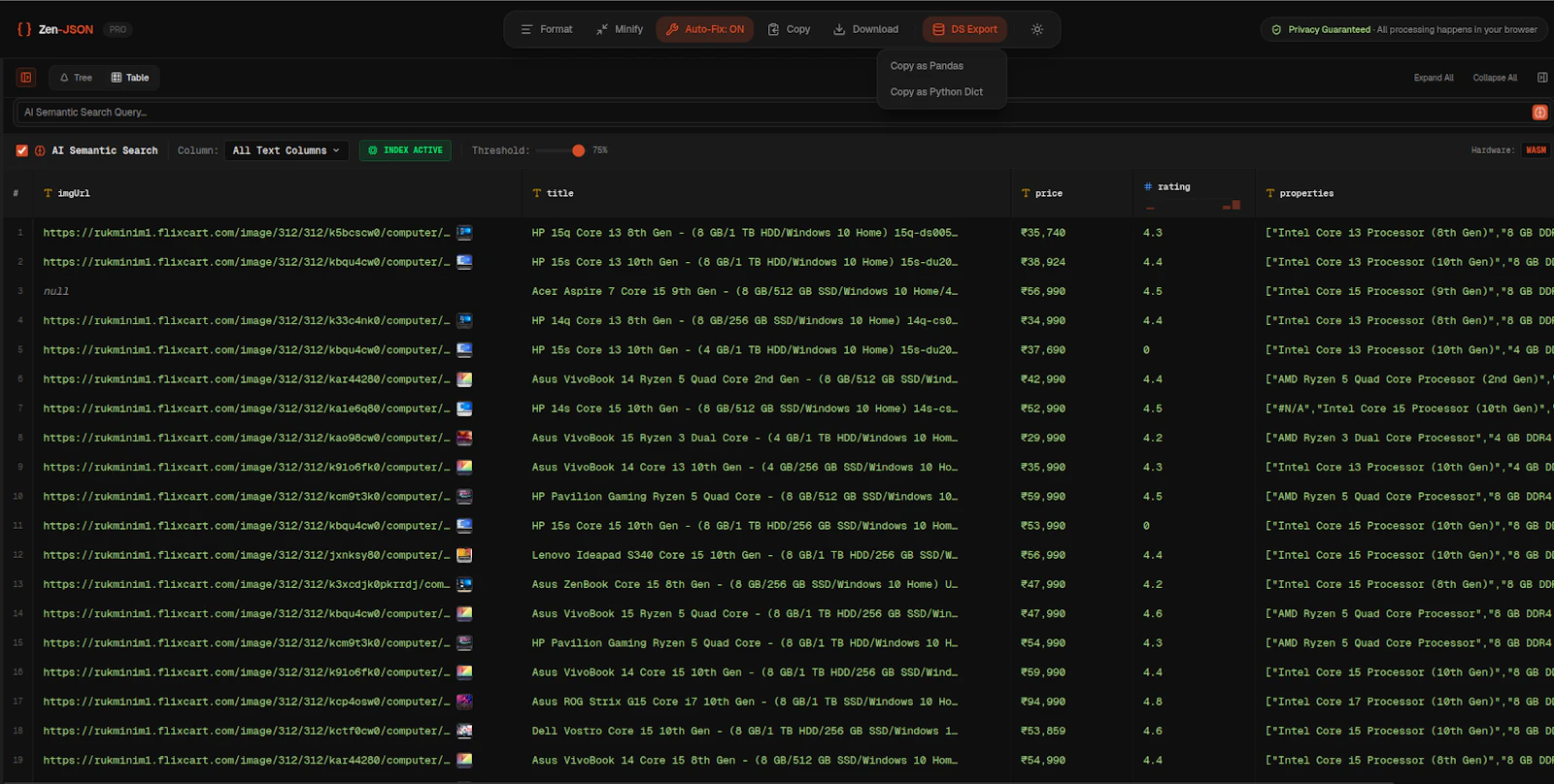 Zen-JSON Pro screenshot 6