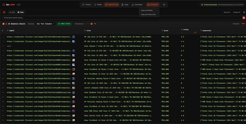 Zen-JSON Pro screenshot 6