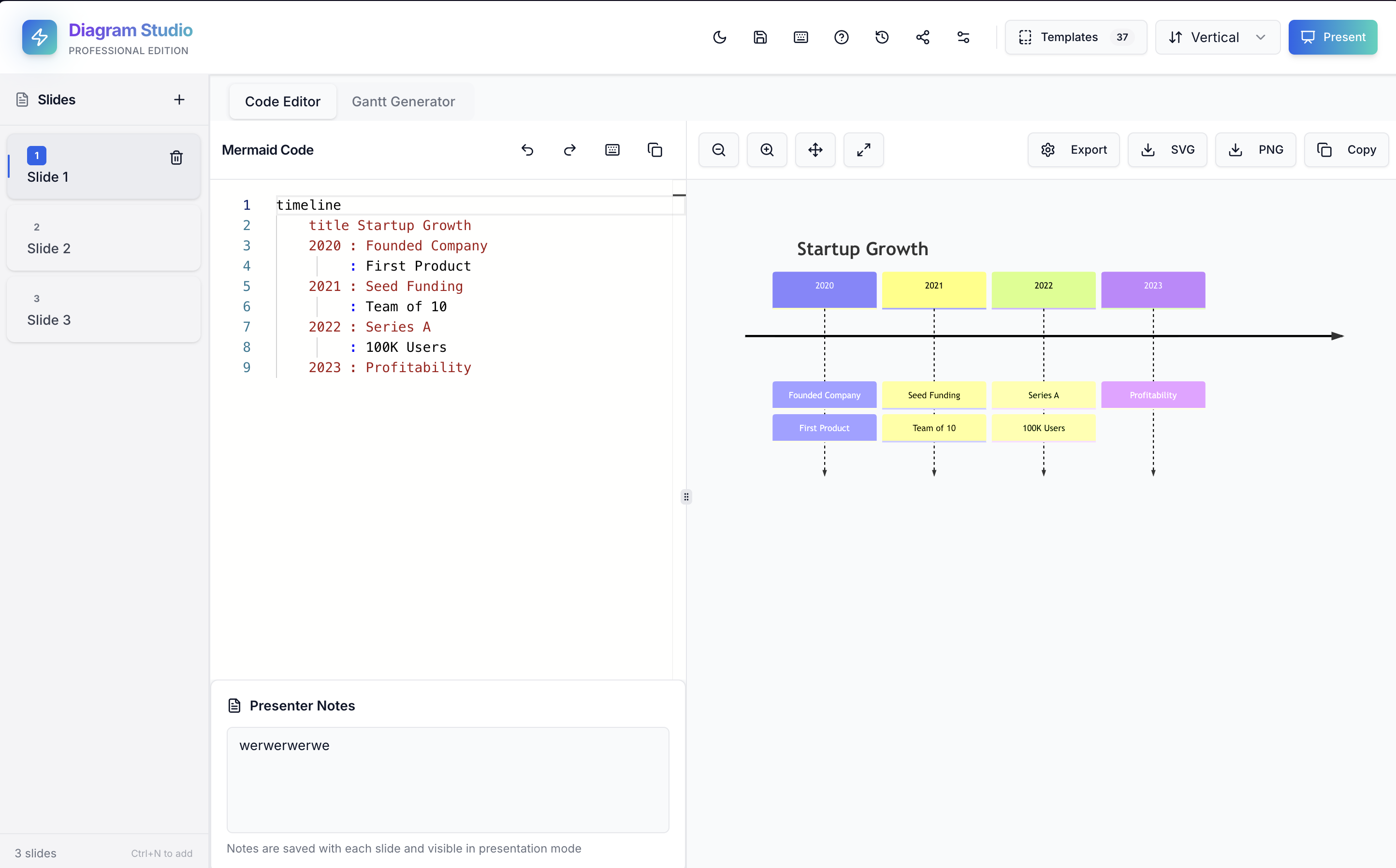Mermaid Diagram Studio - Screenshot 4 showing product features and functionality