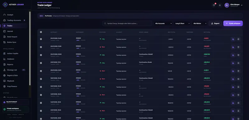 Aether Ledger screenshot 4