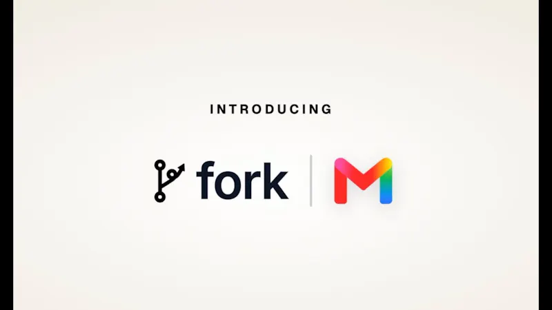 Fork | Build features in Google Suite screenshot 1 (video preview)